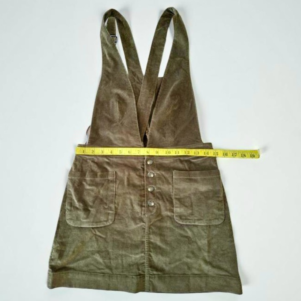 Free People Olive Corduroy Mini Dress - Picture 5 of 7